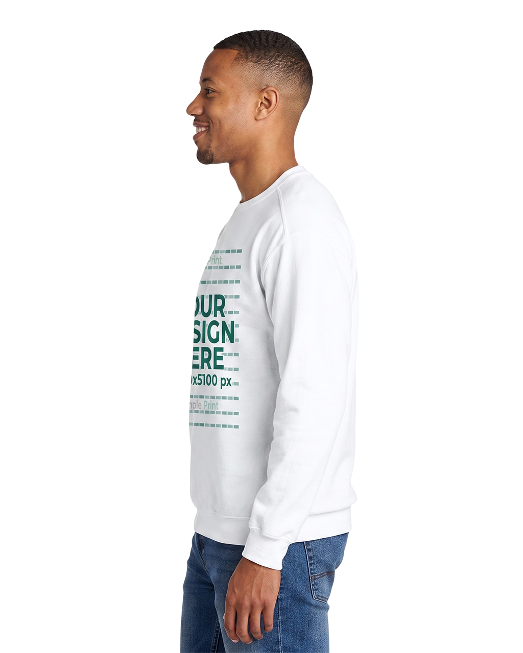 Comfort Colors 1566 (US) - Unisex Garment-Dyed Crewneck Sweatshirt (DTF)
