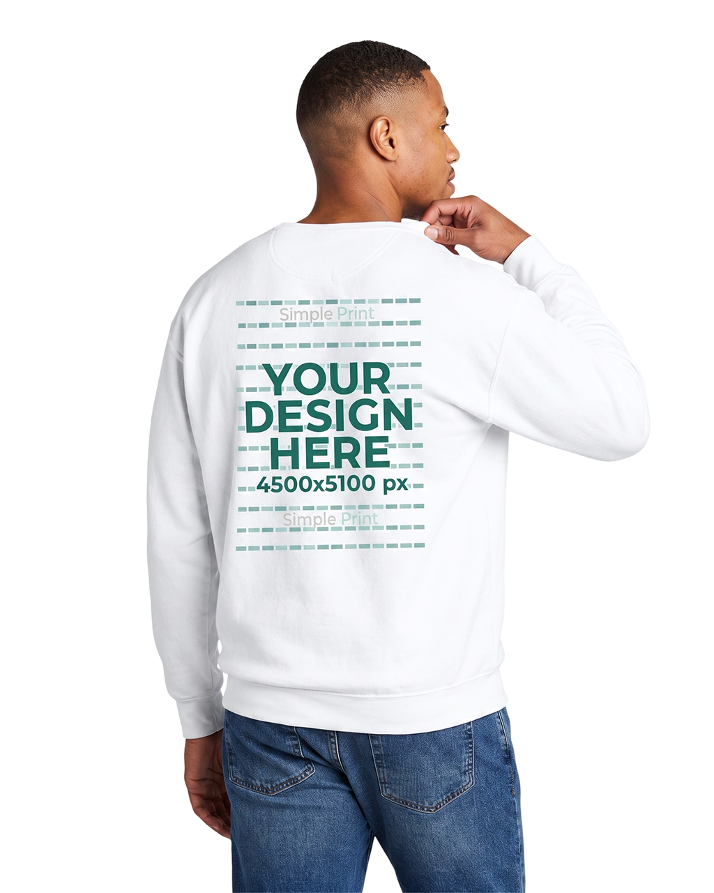 Comfort Colors 1566 (US) - Unisex Garment-Dyed Crewneck Sweatshirt (DTF)