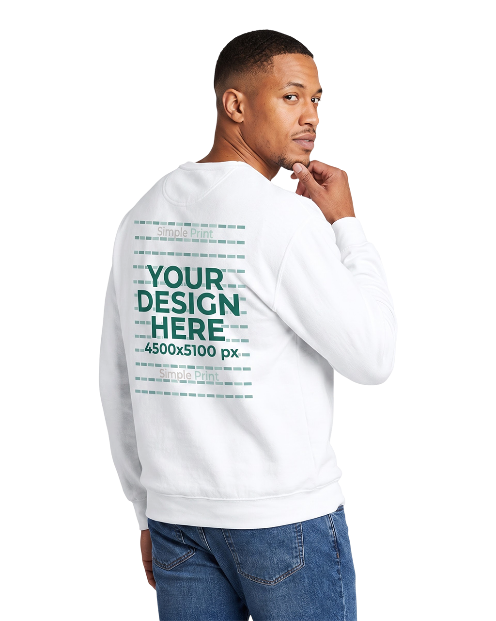 Comfort Colors 1566 (US) - Unisex Garment-Dyed Crewneck Sweatshirt (DTF)