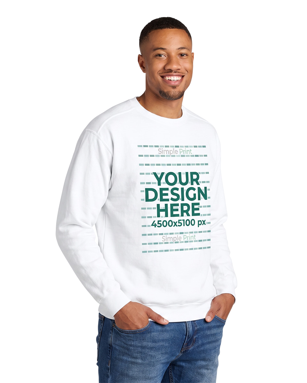 Comfort Colors 1566 (US) - Unisex Garment-Dyed Crewneck Sweatshirt (DTF)