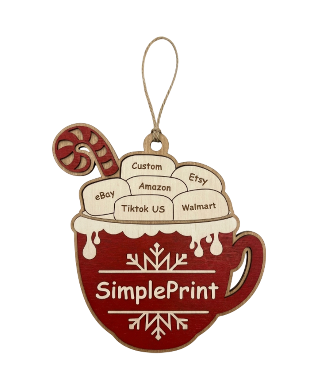 Wooden Ornament