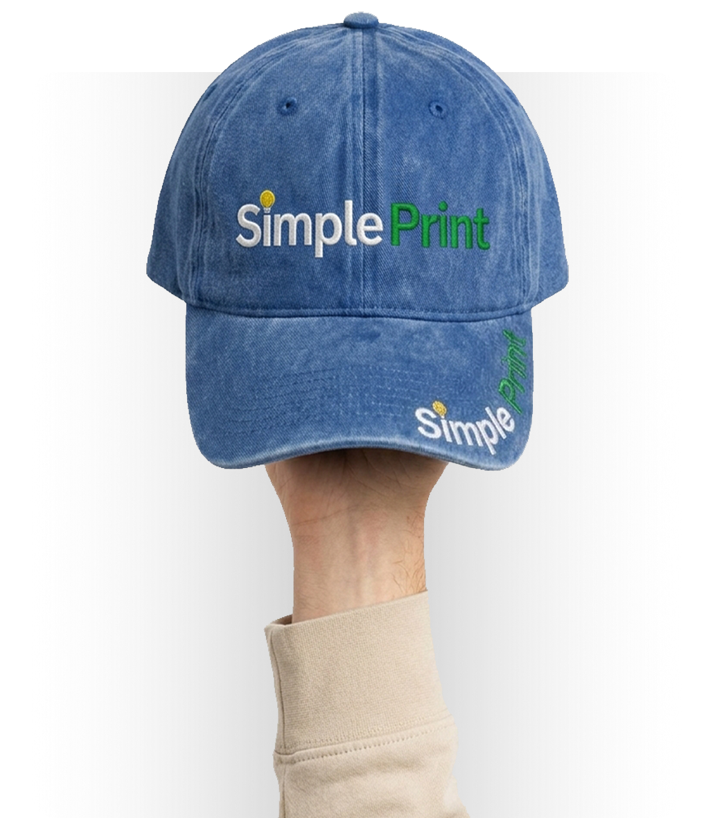 Washed Hat (VN) - Embroidered Washed Hat (EMB)