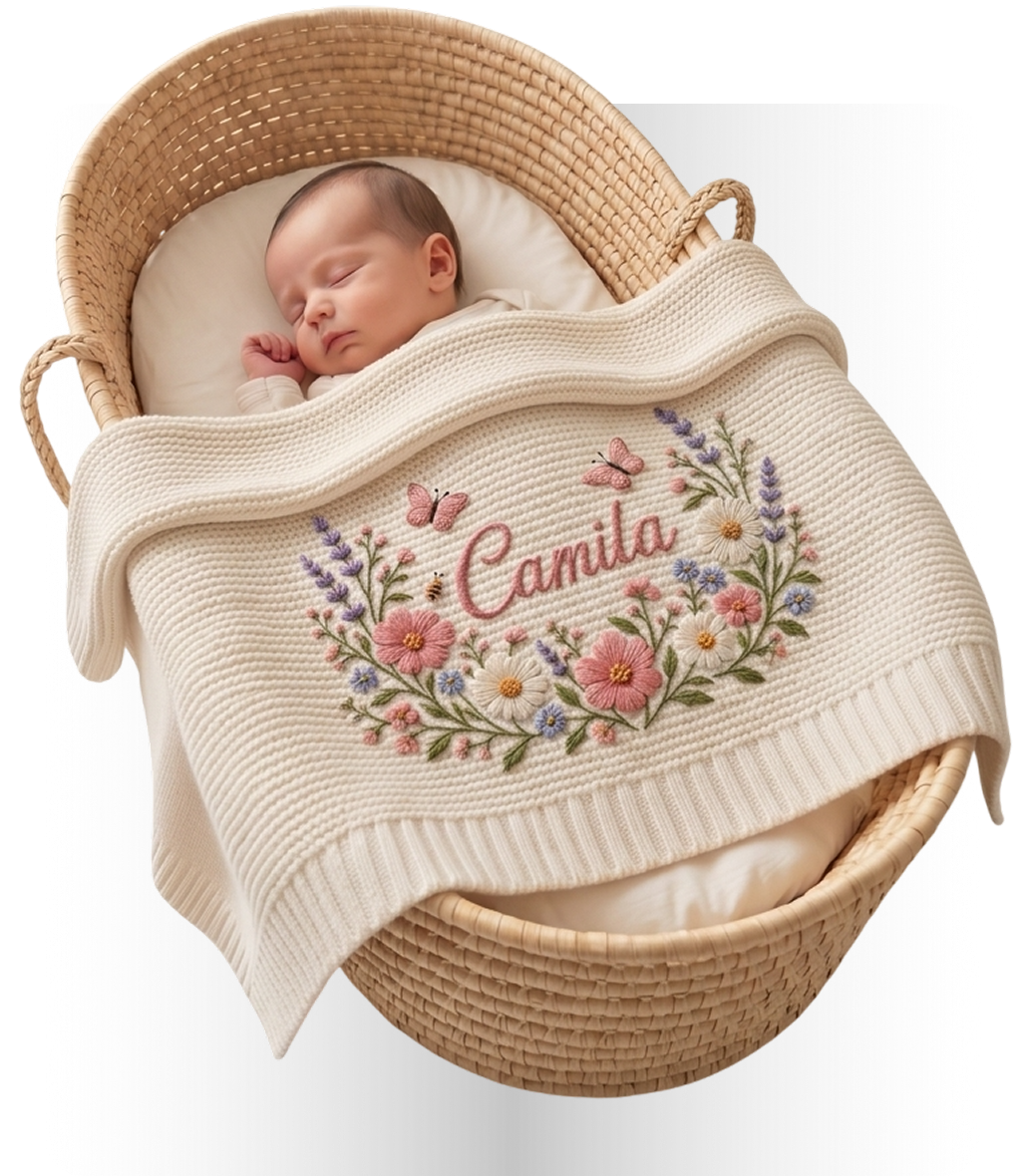 Baby Blanket (VN) - Embroidered Baby Blanket (EMB)