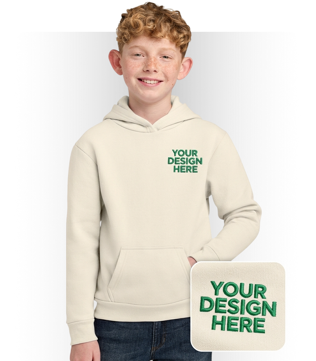Youth Hoodie (VN) - Hoodie Embroidery (EMB)