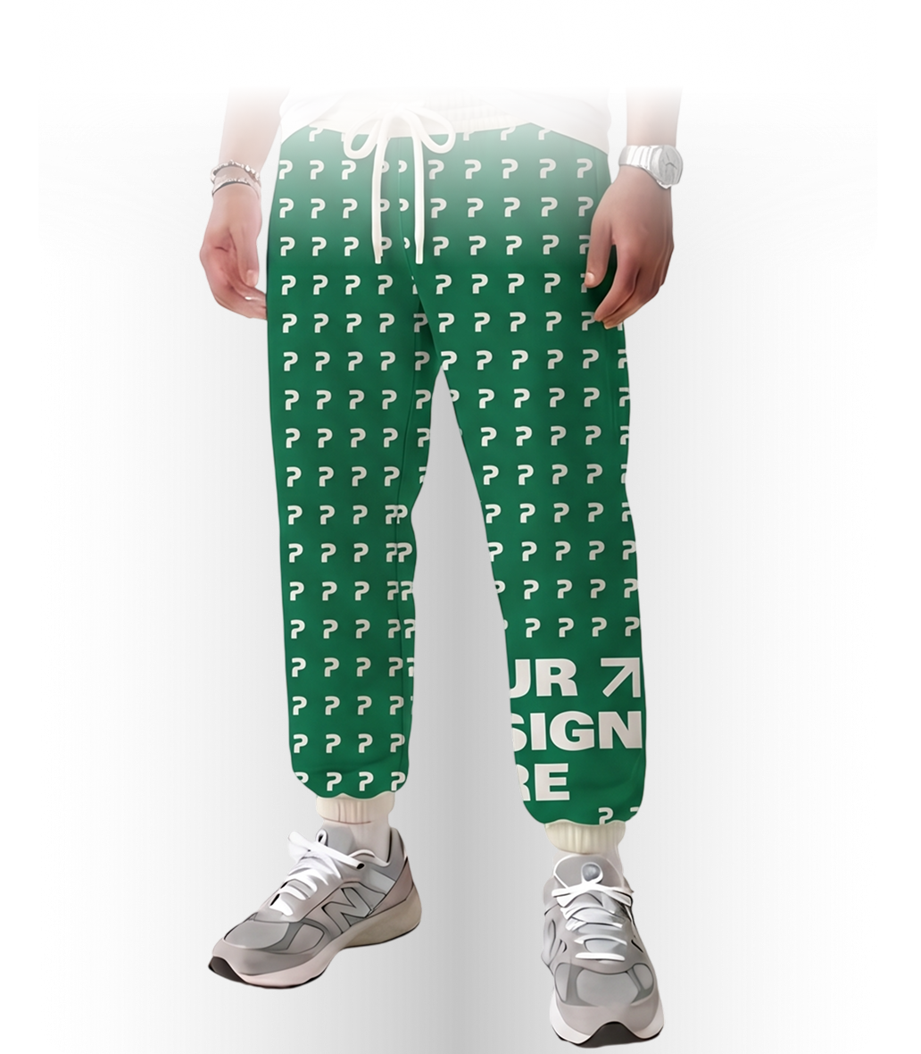 All-Over Print Elastic Cuff Sweatpants 270 GSM (VN)