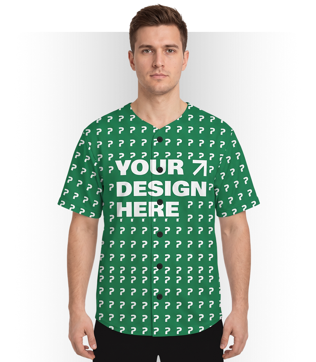 All-Over Print Premium Baseball Jersey - No Piping (VN)