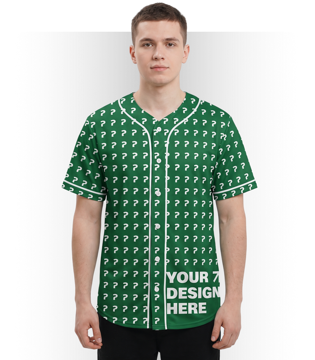 All-Over Print Baseball Jersey (VN)