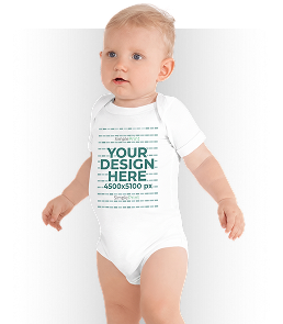 Rabbit Skins 4400 (US) - Infant Baby Rib Bodysuit (DTF)