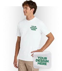 Embroidered T-Shirt - 200G (CN)