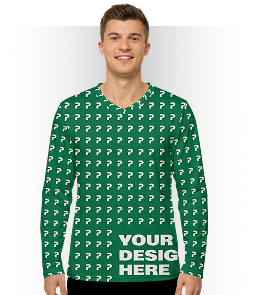All-Over Print V-Neck Hockey Jersey (VN)