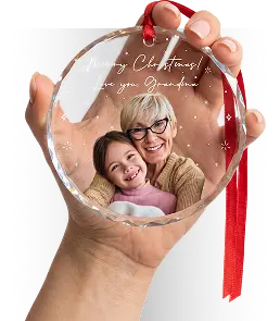 Glass Round Ornament (EU)