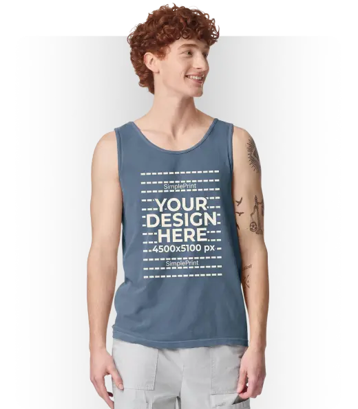 Comfort Colors 9360 (US) - Unisex Garment-Dyed Heavyweight Tank Top (DTF)