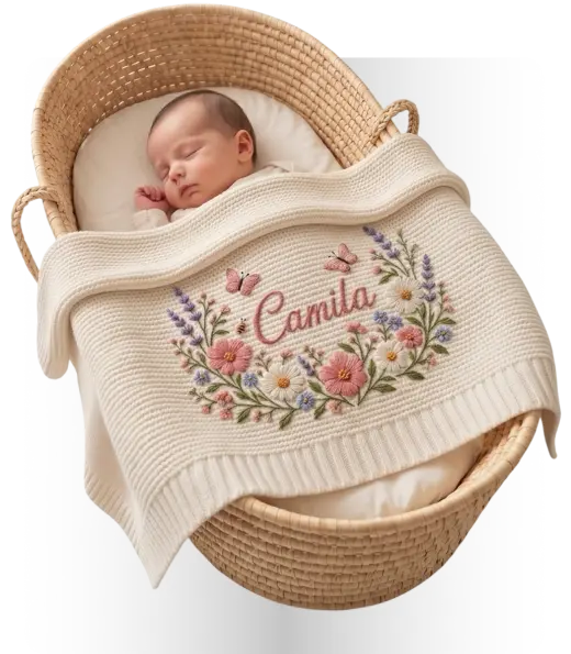 Embroidered Baby Blanket (VN) (EMB)