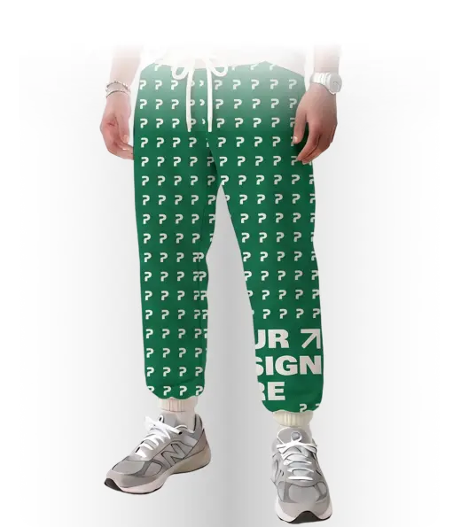 All-Over Print Elastic Cuff Sweatpants 270 GSM (VN)