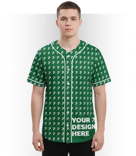 All-Over Print Baseball Jersey (VN)
