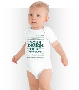 Rabbit Skins 4400 (US) - Infant Baby Rib Bodysuit (DTF)