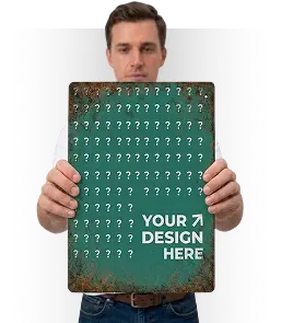 Portrait Metal Sign (EU)