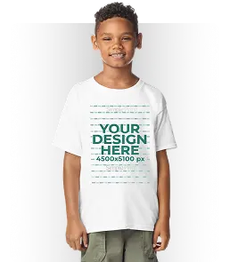 Gildan 5000B (US) - Youth Heavy Cotton T-Shirt (DTG)