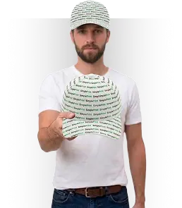 3D Baseball Cap (CN) - (Vent, Box)